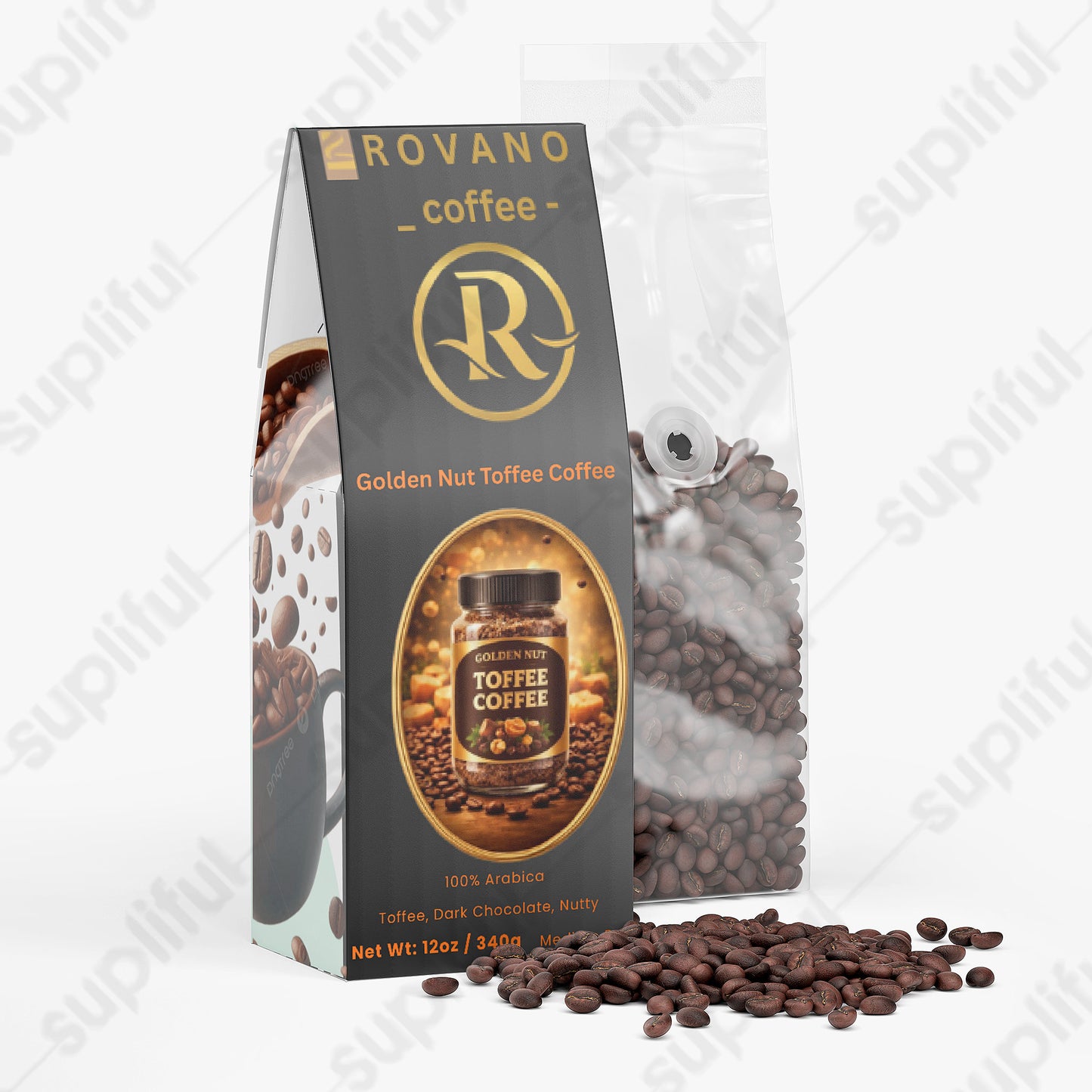 Golden Nut Toffee Coffee (Medium Roast)