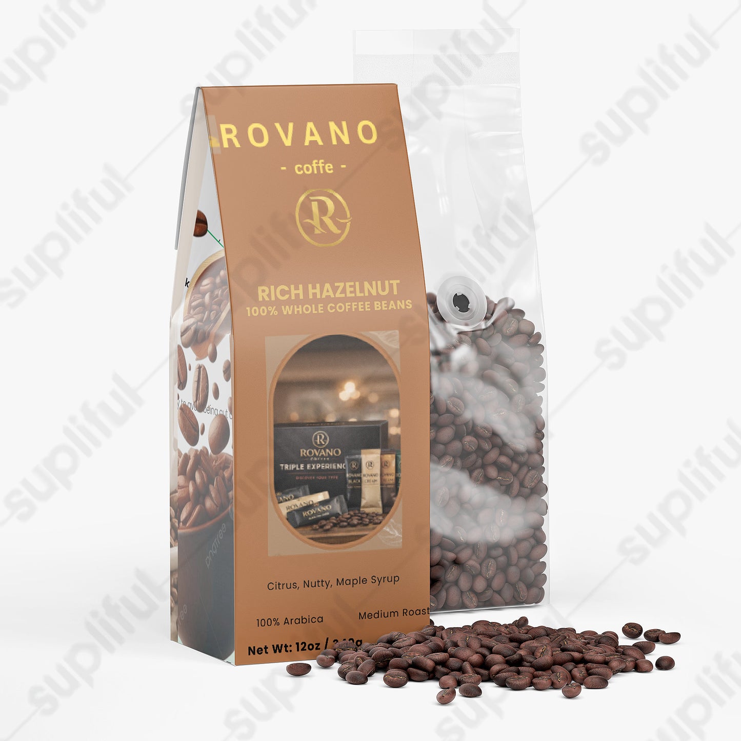 Rich Hazelnut Coffee (Medium Roast)
