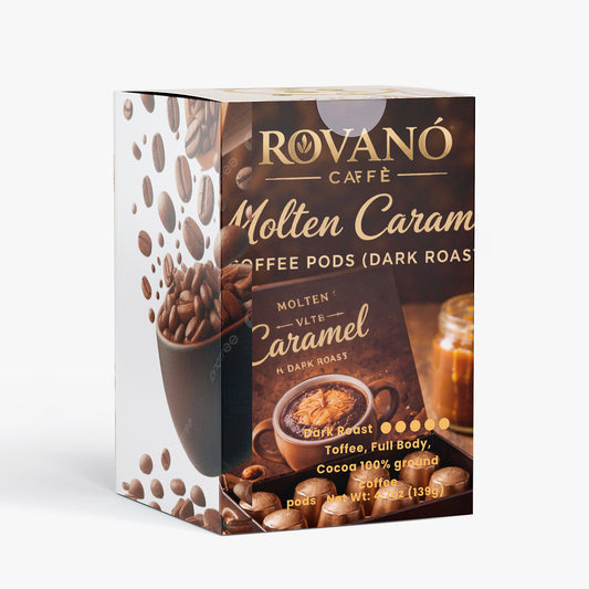 Molten Caramel Coffee Pods (Dark Roast)